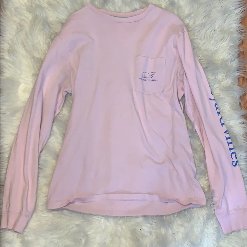 Men’s Pink Vineyard Vines Shirt